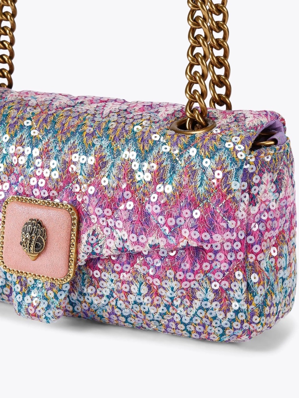 Kurt Geiger London Pimlico Bag in Multicolor Sequin - Picture 5 of 6